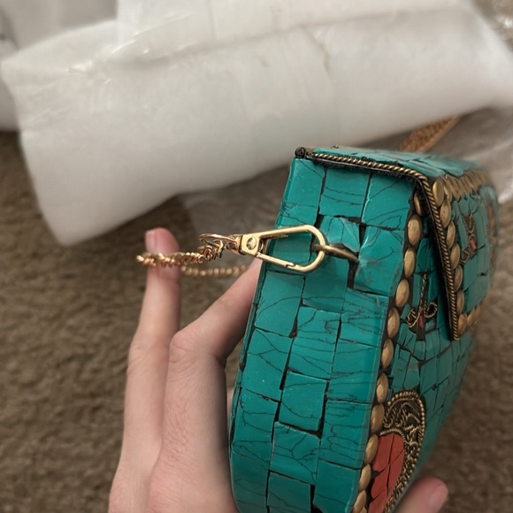 Ramla Jewel Bag Mosaic Tiles Handmade in Morocco - Picture 10 of 10